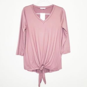NWT REBORN J | Layla Tie Waist Top